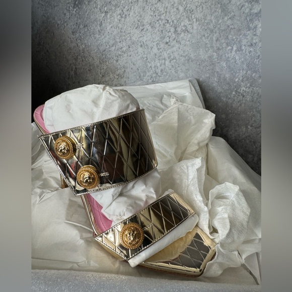 Balmain Mirror Mules NWT - Picture 10 of 16